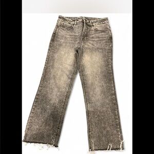 Oat Distressed Gray Women's Jeans